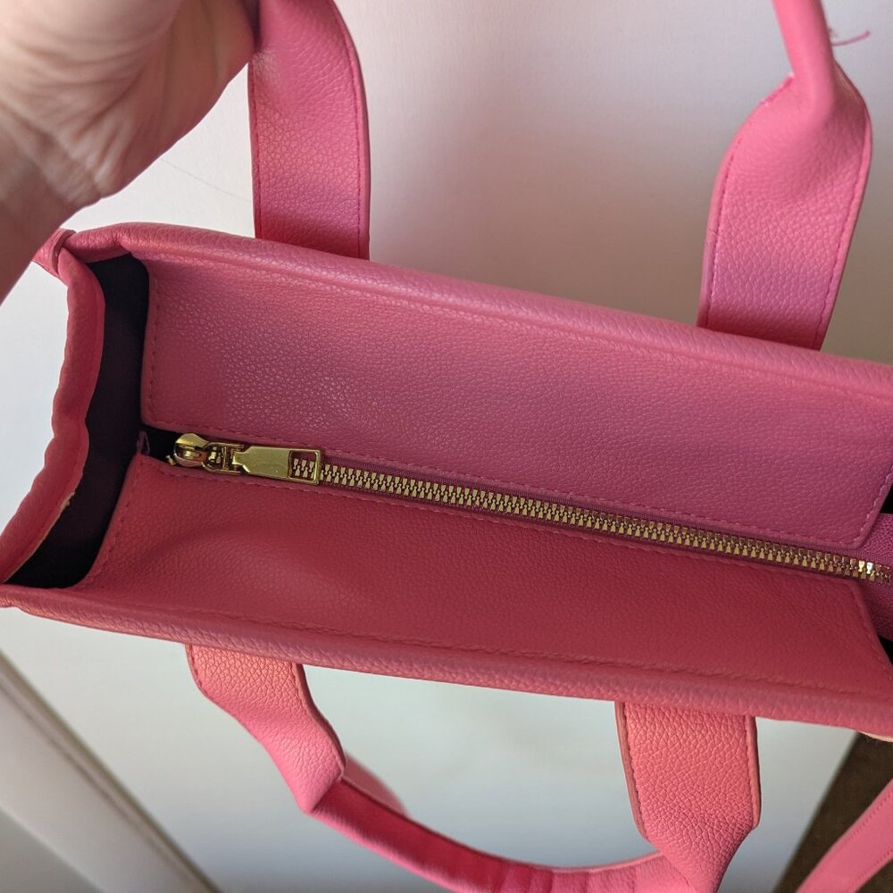 Marc Jacobs The Tote Bag Pink Handbag Purse - Picture 5 of 12